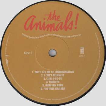 LP The Animals: Animal Tracks