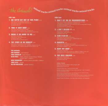 LP The Animals: Animal Tracks