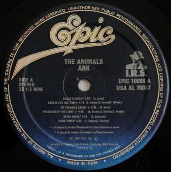 LP The Animals: Ark