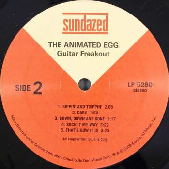 2LP The Animated Egg: Guitar Freakout