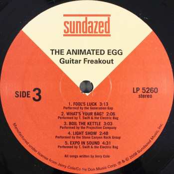 2LP The Animated Egg: Guitar Freakout