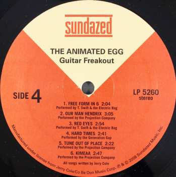 2LP The Animated Egg: Guitar Freakout
