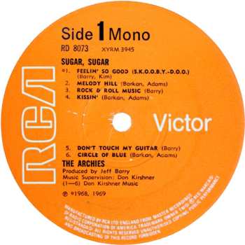 LP The Archies: Sugar Sugar