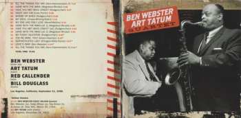 CD The Art Tatum - Ben Webster Quartet: Ben Webster - Art Tatum Quartet
