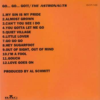 CD The Astronauts: Go...Go...Go!!