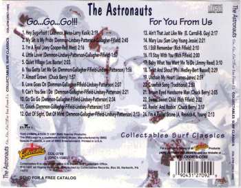 CD The Astronauts: Go...Go...Go!!!/For You From Us