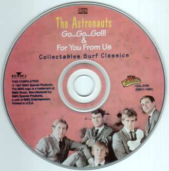 CD The Astronauts: Go...Go...Go!!!/For You From Us