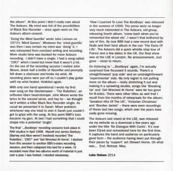 2CD The Auteurs: How I Learned To Love The Bootboys