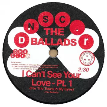 I Can't See Your Love (For The Tears In My Eyes)
