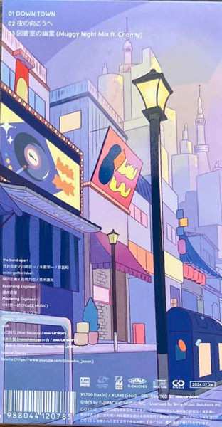 CD The band apart: ダウンタウンep