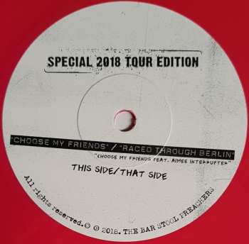 SP The Bar Stool Preachers: Choose My Friends / Raced Through Berlin CLR