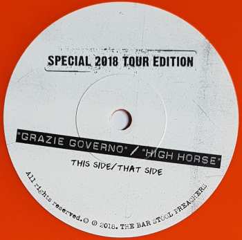 SP The Bar Stool Preachers: Grazie Governo / High Horse CLR