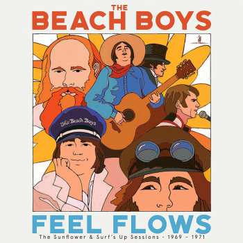4LP/Dobozkészlet The Beach Boys: Feel Flows (The Sunflower & Surf's Up Sessions 1969-1971) LTD