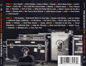 2CD The Beach Boys: Live - The 50th Anniversary Tour