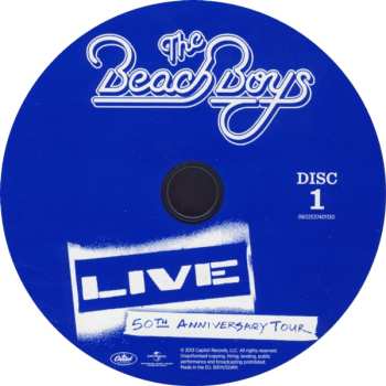2CD The Beach Boys: Live - The 50th Anniversary Tour