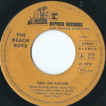 SP The Beach Boys: Sail On Sailor