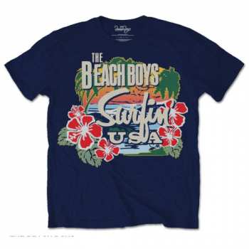 Merch The Beach Boys: Póló Surfin Usa Tropical 