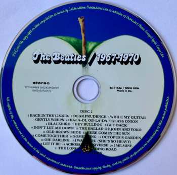 4CD/Dobozkészlet The Beatles: 1962-1966 / 1967-1970 LTD