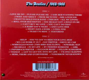 4CD/Dobozkészlet The Beatles: 1962-1966 / 1967-1970 LTD