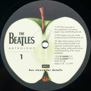 3LP The Beatles: Anthology 1