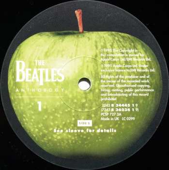 3LP The Beatles: Anthology 1