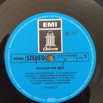 LP The Beatles: Beatles For Sale