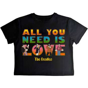 Merch The Beatles: Női Crop Top Yellow Submarine Aynil Stacked