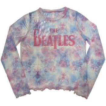 Merch The Beatles: Női Long Sleeve Póló Drop T Logo The Beatles