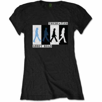 Merch The Beatles: Női Póló Abbey Road Colours Crossing 
