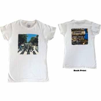Merch The Beatles: Dámské Tričko Abbey Road  S