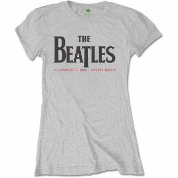 Merch The Beatles: Női Póló Candlestick Park 