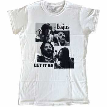 Merch The Beatles: Női Póló Let It Be 