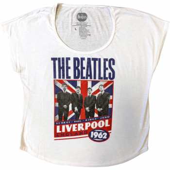 Merch The Beatles: Női Póló Liverpool England 1962