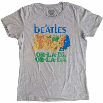Merch The Beatles: Női Póló Ob-la-di 