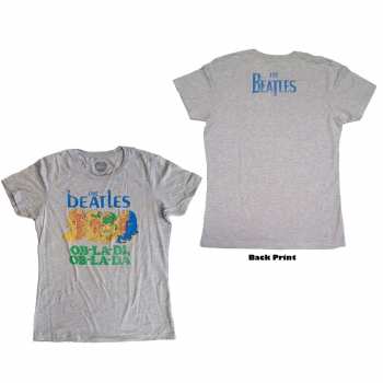 Merch The Beatles: Dámské Tričko Ob-la-di  S