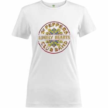 Merch The Beatles: Női Póló Sgt Pepper Drum Colour 
