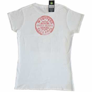 Merch The Beatles: Dámské Tričko Sgt Pepper  S