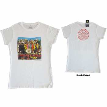 Merch The Beatles: Dámské Tričko Sgt Pepper  S