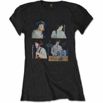Merch The Beatles: Női Póló Shea Stadium Shots 