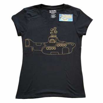 Merch The Beatles: Dámské Tričko Yellow Submarine  S