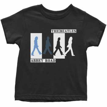 Merch The Beatles: Gyermek Toddler Póló Abbey Road Colours Crossing 