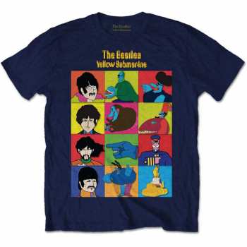 Merch The Beatles: Gyerek póló Submarine Characters 