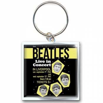 Merch The Beatles: Kulcstartó 1962 Live In Concert 
