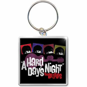 Merch The Beatles: Kulcstartó Hard Days Night Guitar 