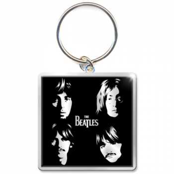 Merch The Beatles: Kulcstartó Illustrated Faces 