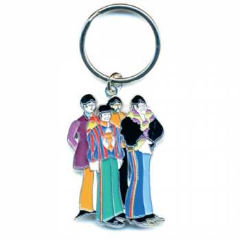 Merch The Beatles: Kulcstartó Yellow Submarine Band 