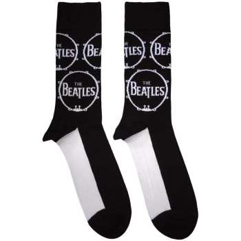 Merch The Beatles: Bokazokni Drum Logo The Beatles Repeat