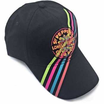 Merch The Beatles: Baseball sapka Sgt Pepper Stripes