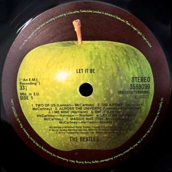 5LP/Dobozkészlet The Beatles: Let It Be DLX