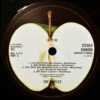 5LP/Dobozkészlet The Beatles: Let It Be DLX